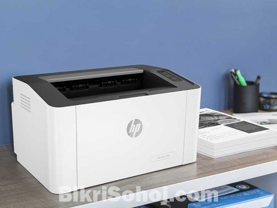 HP 107w Single Function Laser Printer